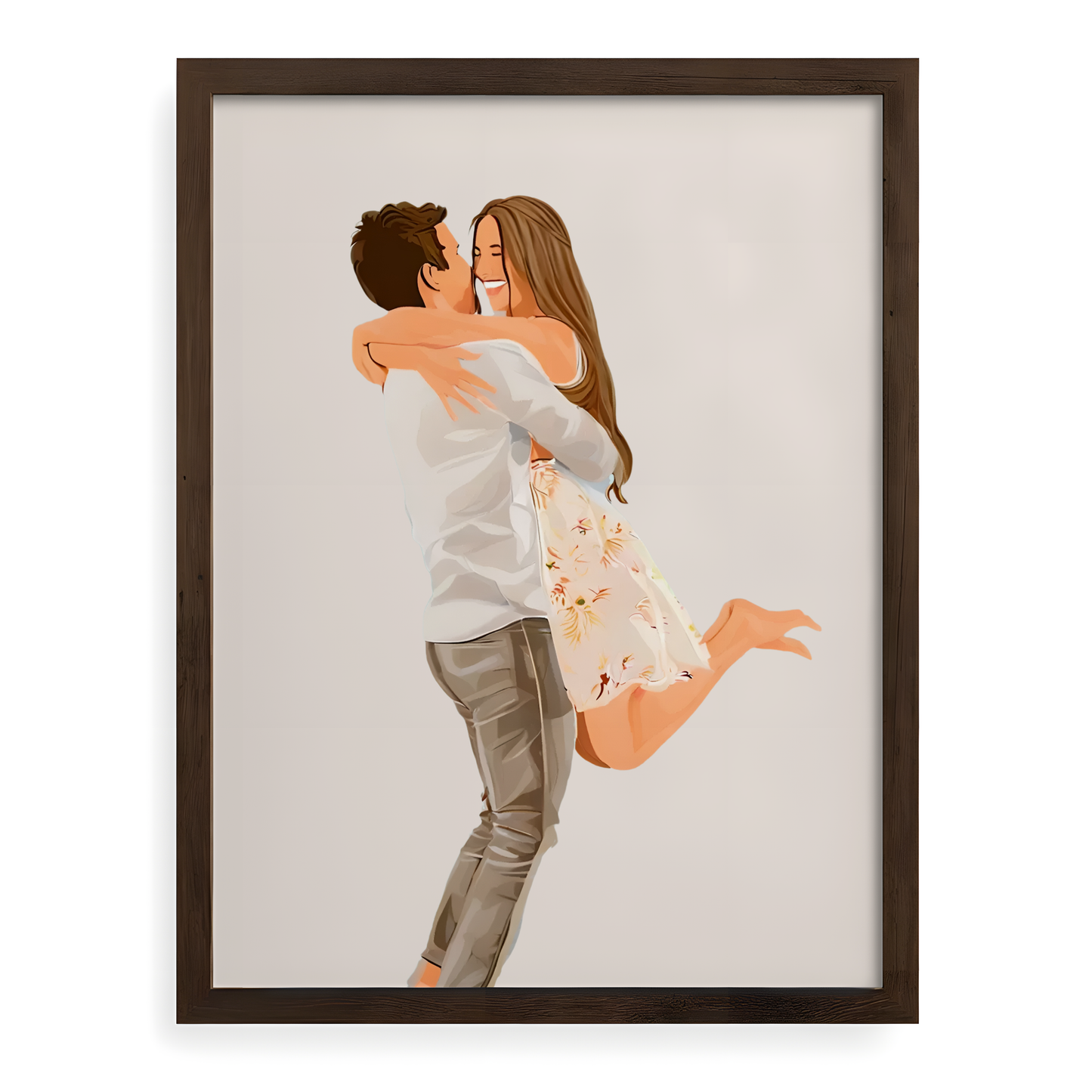 Personalized Couples Portrait